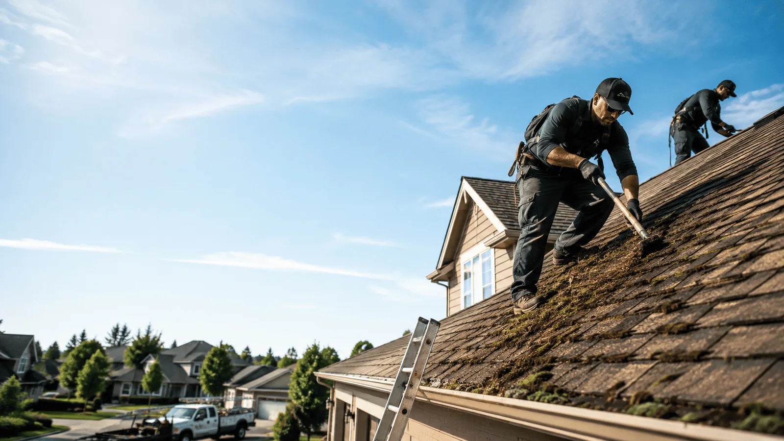 Roof Moss Removal in Riga, MI near me